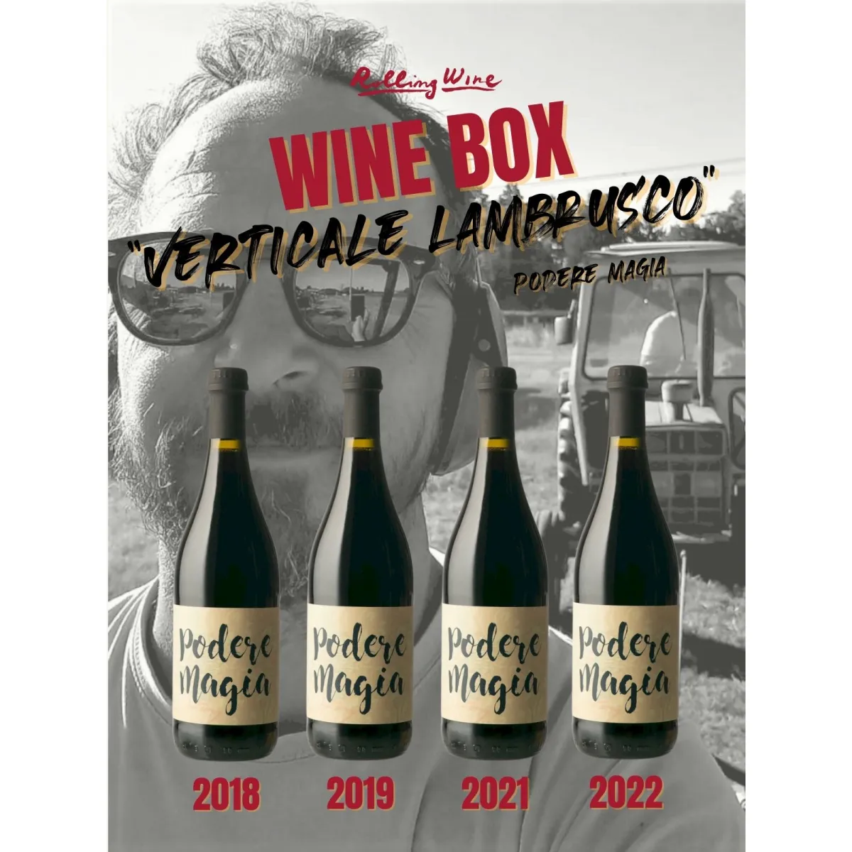 Verticale Lambrusco Podere Magia
