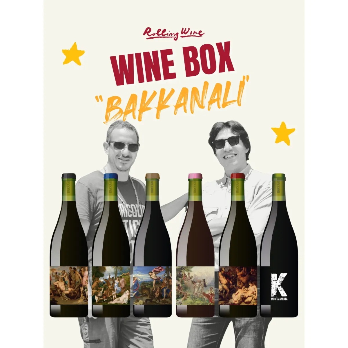 Wine Box "Bakkanali"
