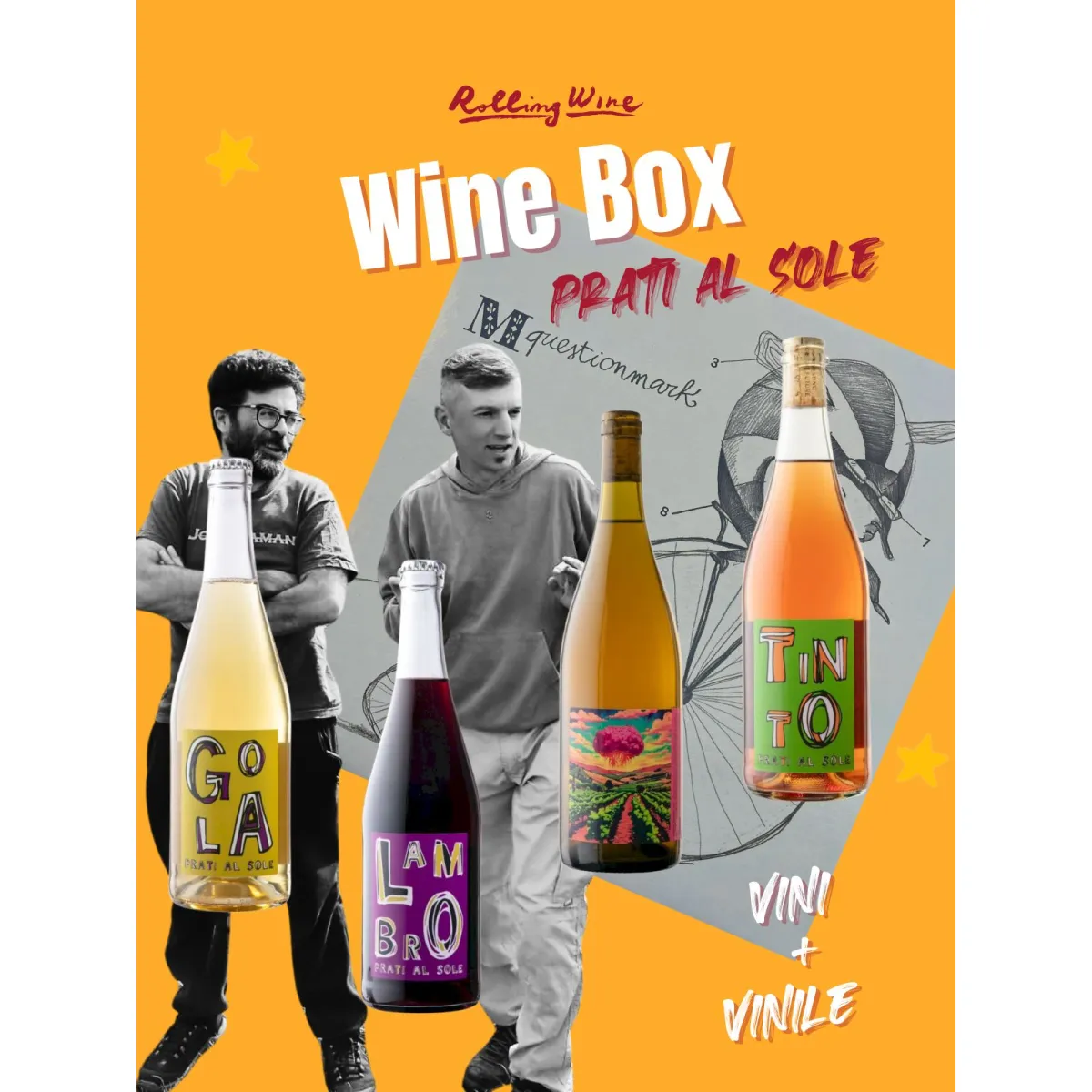 Wine Box "Prati Al Sole, Vini & Vinile"