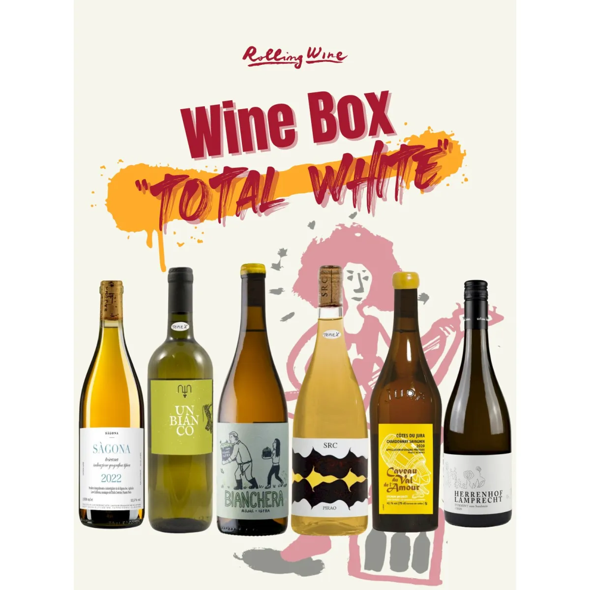 Wine Box "Total White"