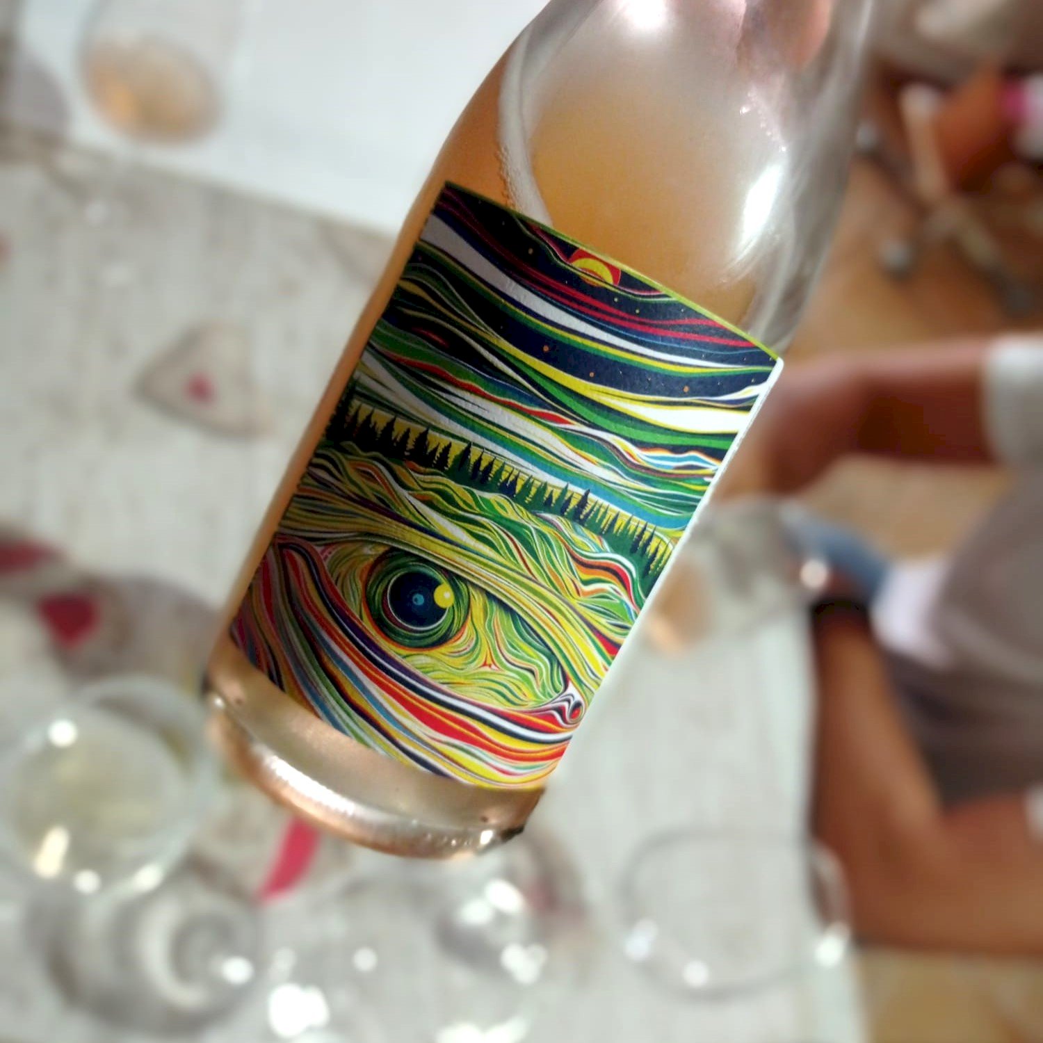 Sorsi Ribelli | Caotica 2023 vino Rosato frizzante di Caoswine