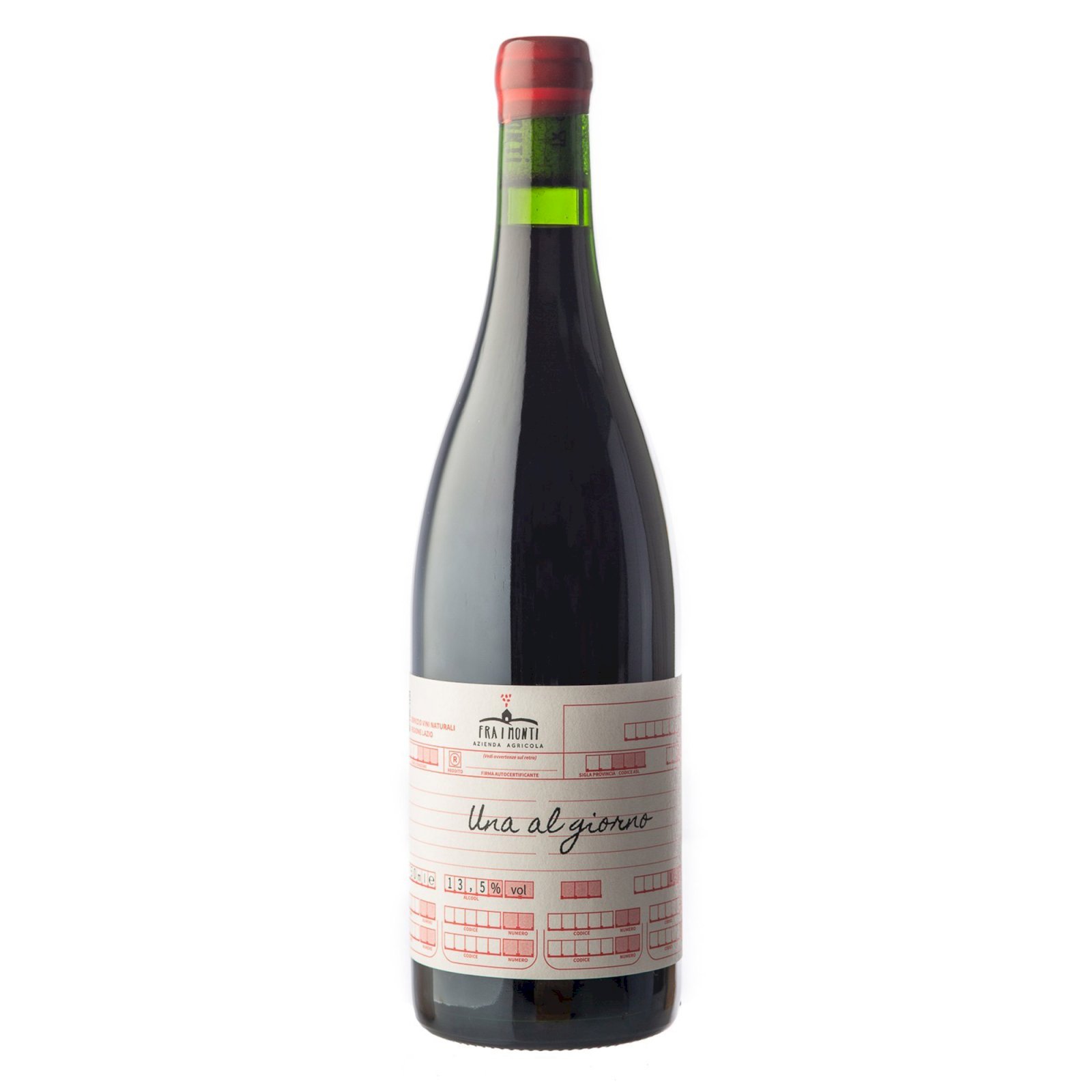 Una Al Giorno Vino Rosso