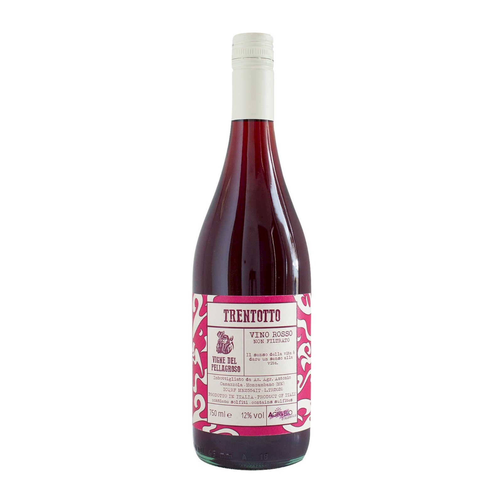 Trentotto 2021 Vino Rosso