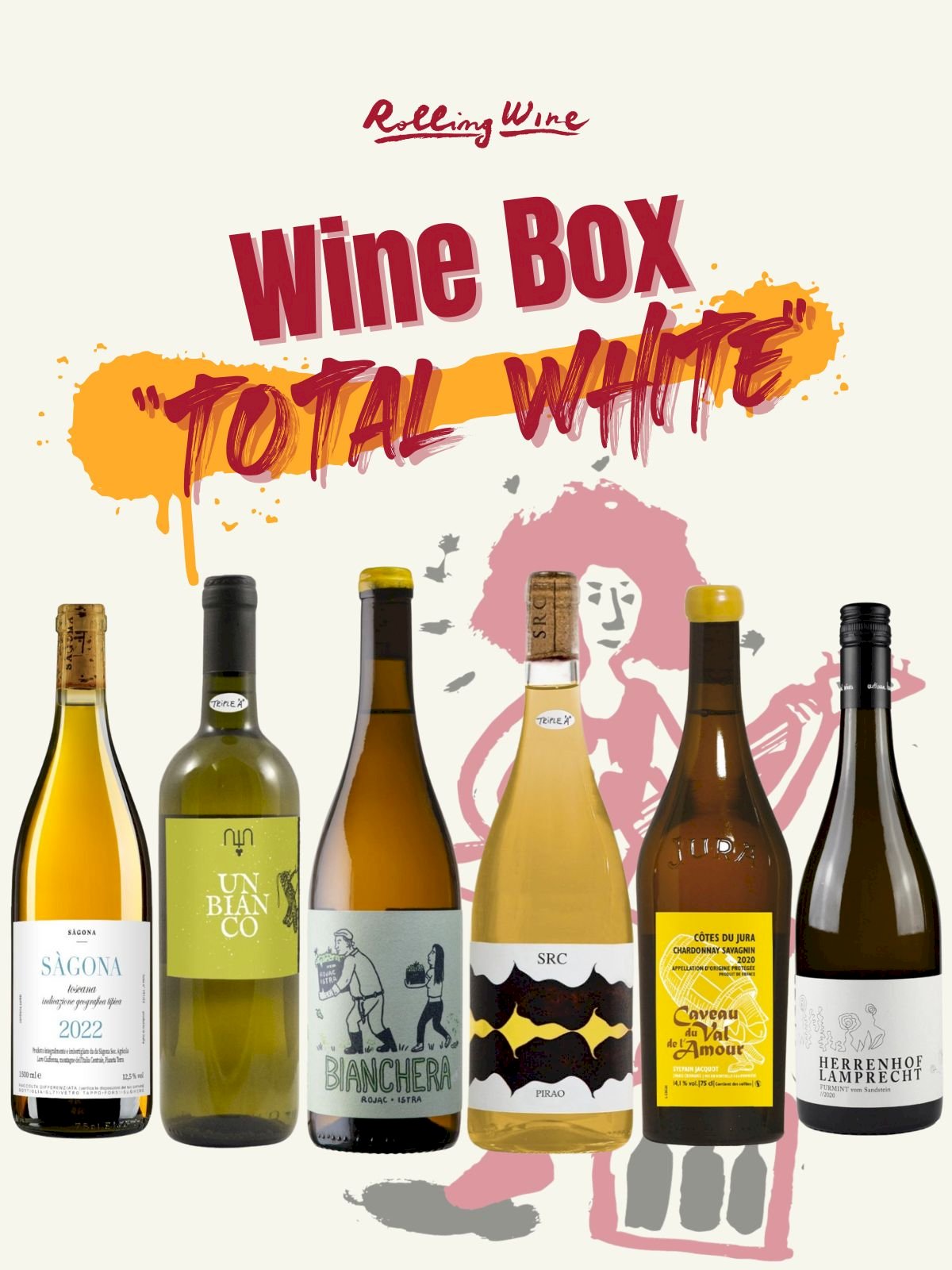Wine Box "Total White"