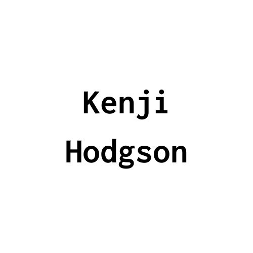Kenji Hodgson
